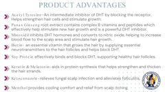 15% Trichogenoxil Overnight Hair Treatment Foam Mask with Natural Hot Oil 250 Packs