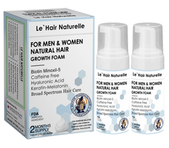 Severe Hair Restoration Foam5% Minoxidil For Men & Women 2 Packs 4-Months Supply