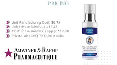 Acetyl HexaPeptide Concentrated Liquid Neck & Chin Lifting Serum  250 Packs of 120 ml