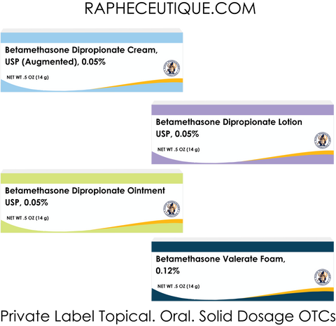 Private Label Betamethasone Budesonide Cetirizine Ciclopirox Tablets and Topical Cream