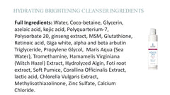 Brightening & Hydrating Light Gel Cleanser 250 Units Pack