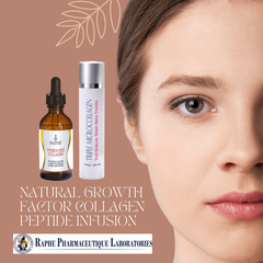 2 Packs Collagen Anti Aging Peptide Infusion 120ml with Hydrolyzed Collagen Serum 60ml