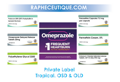 Bulk Omeprazole 20mg Mini Oval Tablets 1.64M Wholesale Contract Manufactured