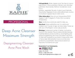 Acne Skincare Gel Glabrasalicylic Acid 40 in Retinol Medium 60ml & Maximum Strength Acne Cleanser 250 Sets