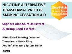 Cytisine Sephorine Nicotine Alternative Smoking Cessation Transdermal Patch 25mg of Over 30 Hours