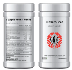 Nutrafolicapsules Private Label Oral Functional Hair Growth Supplement