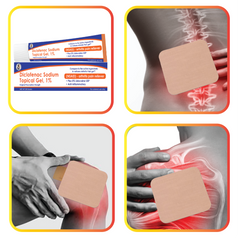 1% Sodium Diclofenac and 5% Lidocaine External Analgesic Private label 30 Grams & Transdermal Patches