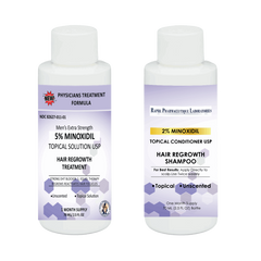 5% Minoxidil Solution With Panthenol Vitamin E and Caffeine: FDA Registered Hair Product 15000  Bottles