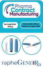 Bulk 1 Gram Semaglutide Blend with Sermorelin 1 Gram Contract Manufactured Research Peptides $1780