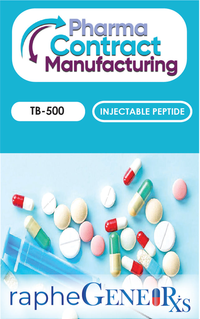 TB-500 1000MCG with Sermorelin 500mcg Blend Capsules Manufactured For Research Purposes