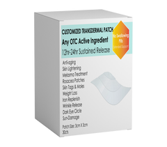 Customized Transdermal OTC Patches 24hrs Smart Control Release Technology