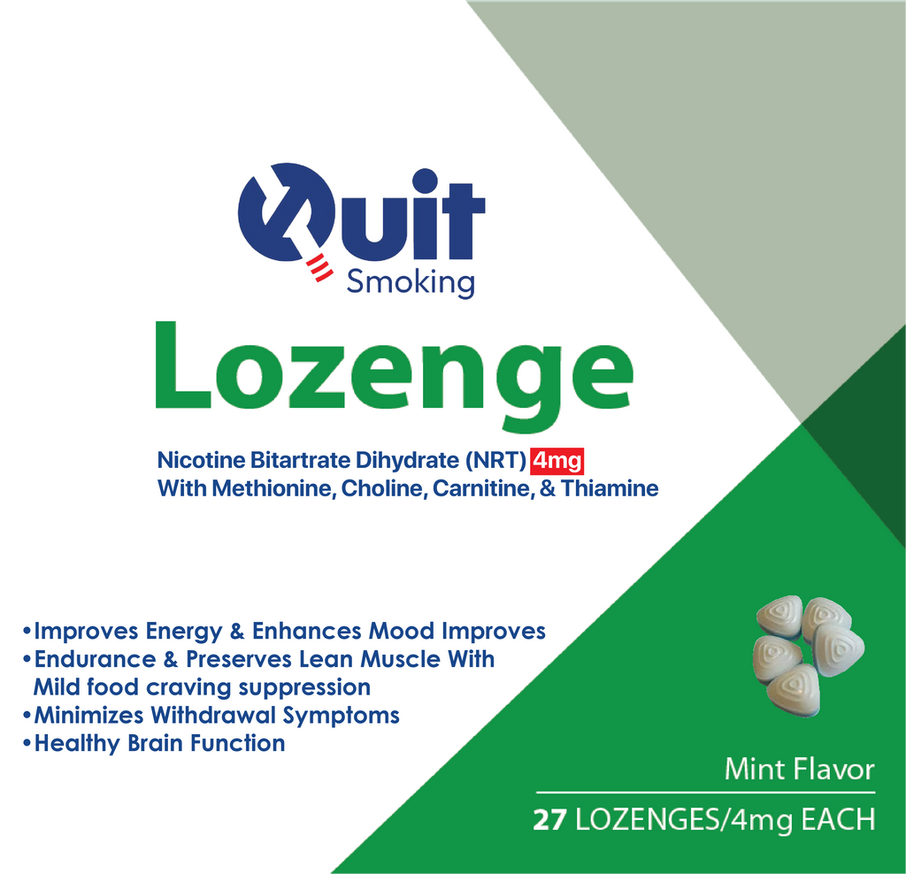 NRT Mini Lozenges with Methionine, Inositol, Choline, Carnitine, Thiamine, Dexapanthenol (B5)