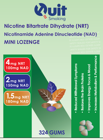 NRT Smoking Cessation Aid with NAD Energy Amino Acid