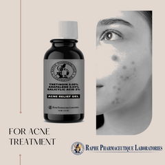 Tretinoin 0.05% Adapalene 0.03% and Salicylic acid 2% Acne Relief Gel