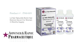 Wholesale 10% BiotiNoxil Suspension for Overnight Hair Loss Treatment For Women 5000 Unlabeled
