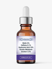 Natural Pathway formulary Biotin Caffeine Hyaluronic Acid Keratin-Melatonin Serum 5000 Units