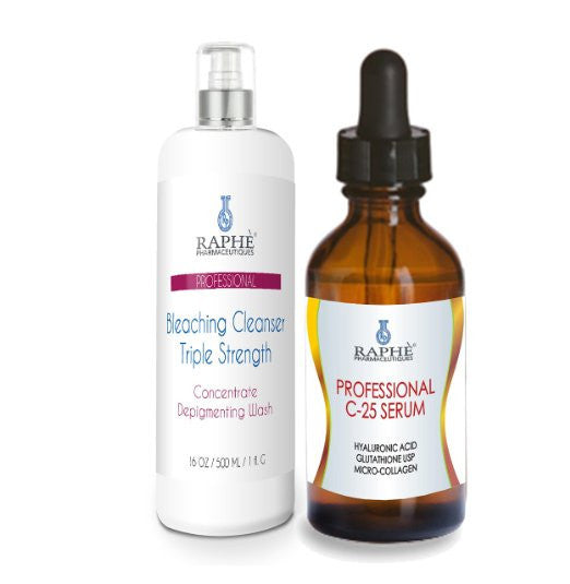 Triple Strength Depigmenting Wash & Liposomal Vitamin C 25%